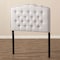 Baxton Studio Lucy Modern Greyish Beige Twin Size Headboard 135-7272 - alternate 5